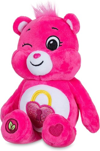 Care Bears Plüschbär 22cm umweltfreundlich Secret Bear rosa Kuscheltier-3