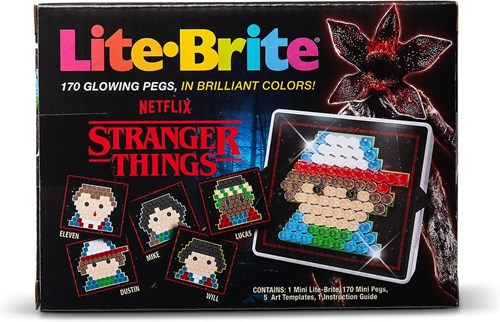 Basic Fun Leuchtendes Spielzeugset Stranger Things Mini mit 170 Steckern-2