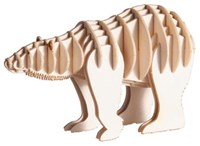 FRIDOLIN 3D-Papiermodell - Eisbär-3