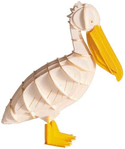 FRIDOLIN 3D-Papiermodell - Pelikan