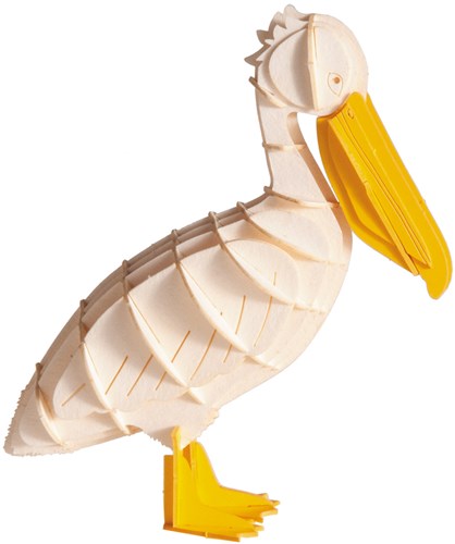 FRIDOLIN 3D-Papiermodell - Pelikan-2