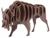 FRIDOLIN 3D-Papiermodell - Bison-3