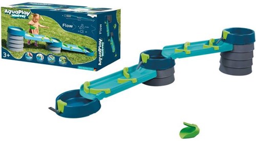 Aquaplay Wasserbahn Mudway Flow Matschbahn für kreatives Spielen