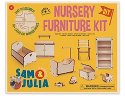 Het Muizenhuis Babyzimmer Möbelset - Puppenhaus Zubehör Spielzeug