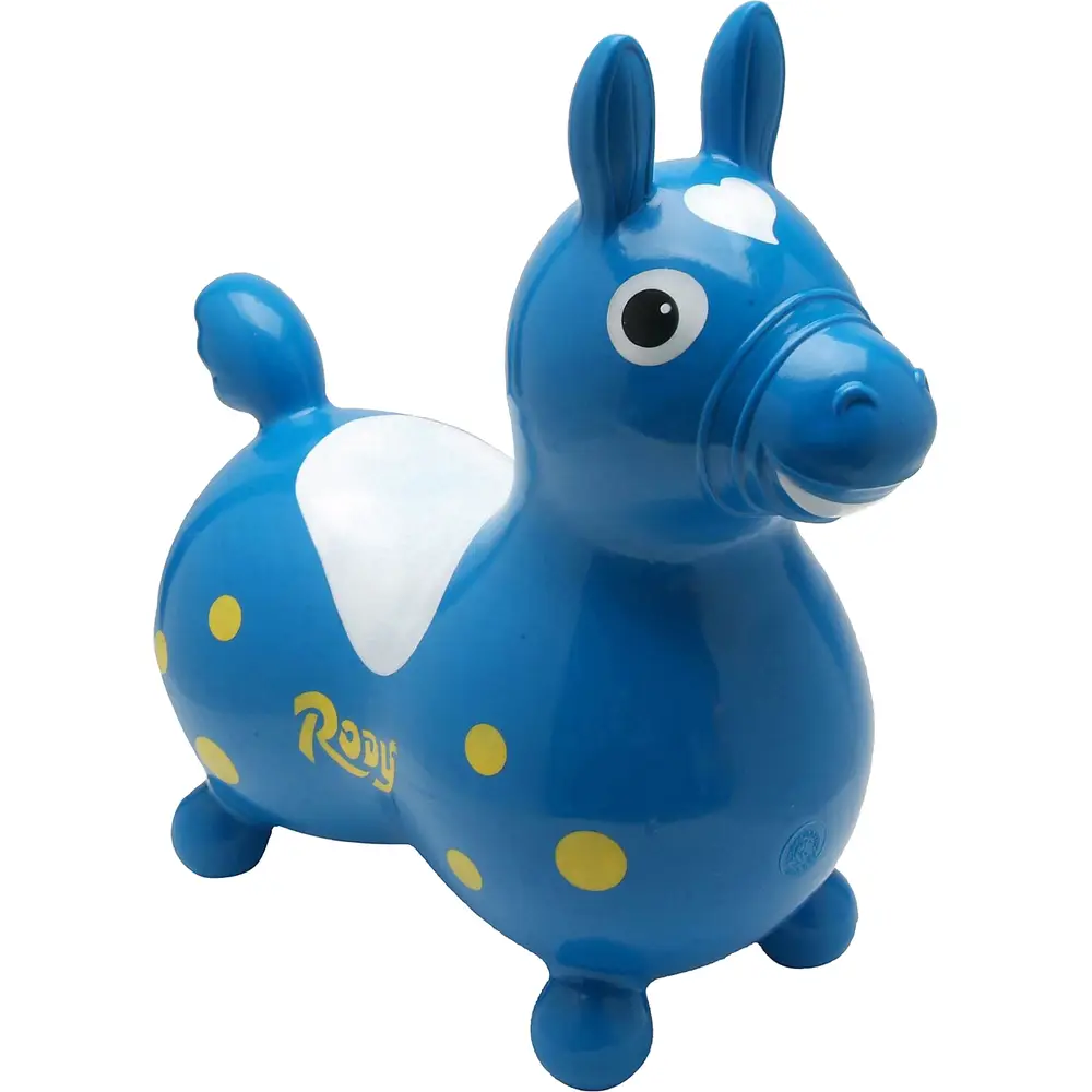 Vedes Skippypferd Rody blau Hüpfspielzeug für Kinder