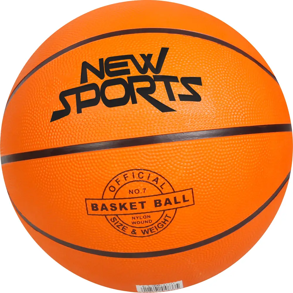 New Sports Basketball Größe 7 orange Gummiball für Kinder