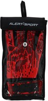 Alert Torwarthandschuhe Fußball mit Handgelenkschutz Größe M Latex PU-2