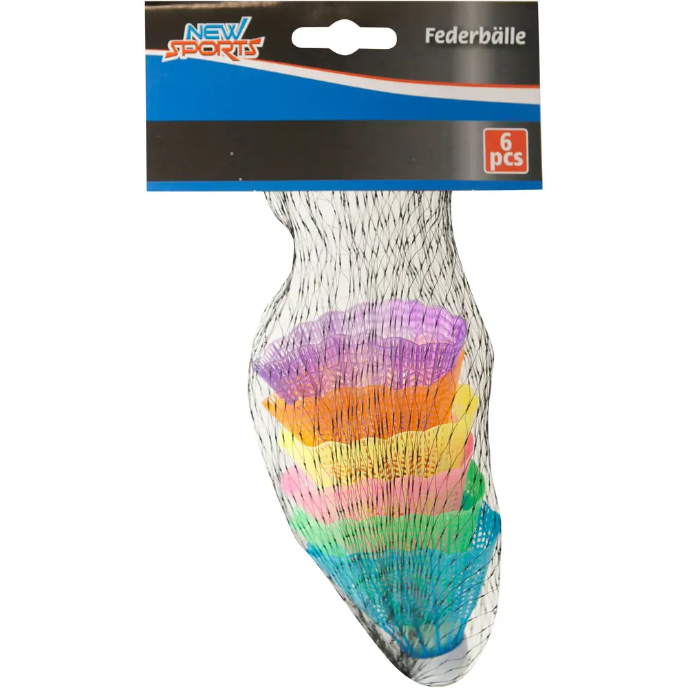 New Sports Badminton Federbälle Set - buntes Spielzeug für Kinder