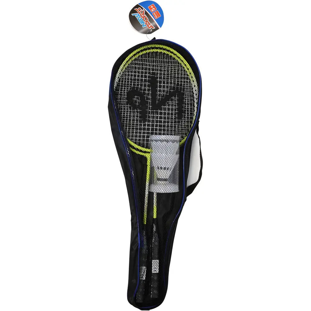 New Sports Badminton Set Junior mit Tasche 56 cm für Kinder