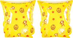 Swim Essentials Gelbe Schwimmflügel Circus - Aufblasbare Schwimmarmbänder 2-6 Jahre