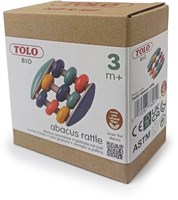 Tolo Bio Abakus Rassel - nachhaltiges Lernspielzeug für Babys aus Biokunststoff-3