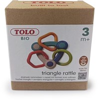 Tolo Bio Baby Rassel Dreieck - nachhaltiges Bioplastik Spielzeug-3