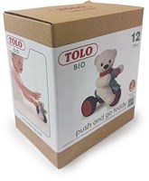 Tolo Bio Push and Go Bär - nachhaltiges Lernspielzeug für Kleinkinder-2