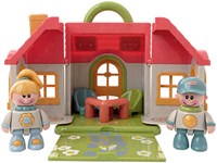 Tolo Spielzeug Bauernhof First Friends Farm House - nachhaltiges Lernspielzeug