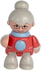 Tolo BIO Spielfigur Großmutter - pädagogisches Spielzeug für Kinder