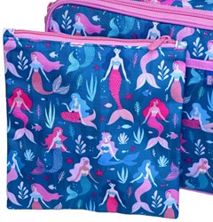 Yumbox Sandwich Tasche wiederverwendbare Brottasche blau Snackbeutel