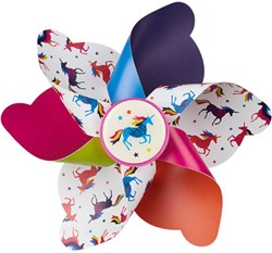 Micro Windmühle Einhorn Scooter Zubehör - bunt und langlebig