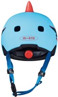 Micro Helm 3D Scootersaurus Kinderfahrradhelm Blau M mit LED-Licht-3