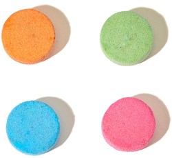 Mini U Badespielzeug Fizzy Plops - Badebomben für Kinder - buntes Badevergnügen