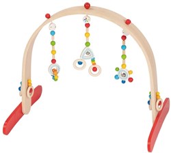 Heimess Holz Baby Gym Konfetti - bunte Spielbogen für Babys