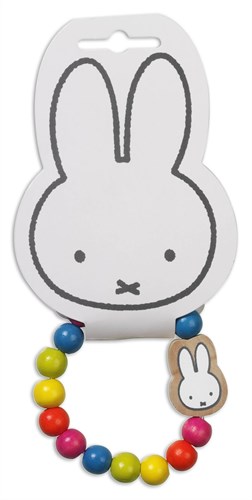 Bambolino Toys Armband Holzperlen Nijntje Regenbogen Miffy Kinder-2