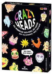 Moses Kartenspiel Crazy Heads - Suchspiel für Kinder und Familie