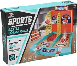 Basketball Duell Spiel - Spielzeug Basketball für Kinder ab 5 Jahren