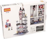 Bau-Set Raketenstartplatz Bausteine Weltraumspielzeug 309-teilig-3