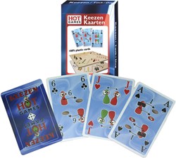 HOT Games Keezen Karten 100% Plastik Kartenspiel langlebig
