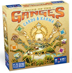 HUCH! Kartenspiel Raja's of the Ganges - Cards & Karma Strategie