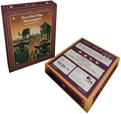 Boosterbox Lernspiel Survive The Serengeti - Kartenspiel