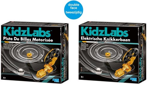 4M Elektrische Murmelbahn - Murmelbahn Spielzeug STEM