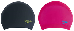 Speedo Badekappe Junior langes Haar - Silikon - schwarz grün - Schwimmen