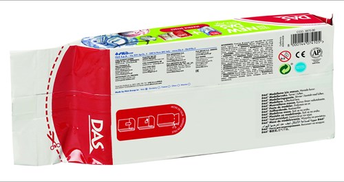 Das Knete weiß 1 kg - lufttrocknende Modelliermasse für Kinder-2