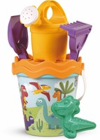 Androni Giocattoli Dino Sandspielzeug Eimergarnitur 17cm 6-teilig