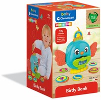 Clementoni Baby Spardose Vogel Montessori Spielzeug ab 12 Monaten
