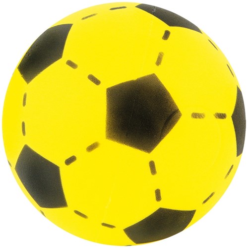 Softball Schaumstoff gelb - Spielzeug Ball 20 cm für drinnen und draußen-3