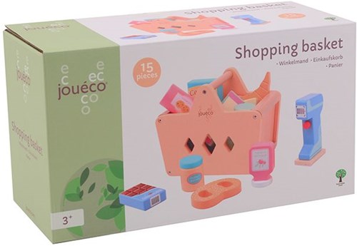 Johntoy Holz Einkaufskorb mit Zubehör - Joueco Spielzeug - FSC Holz-3