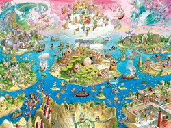 Heye Puzzle Odyssey 1500 Teile Cartoon Puzzle 80x60 cm