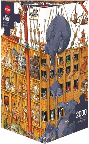 Heye Puzzle Arche Noah 2000 3hkg.-2