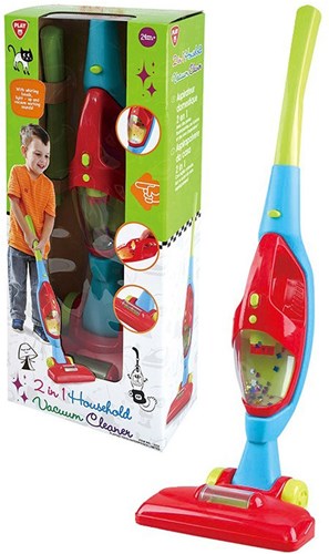 Playgo Spielzeug Staubsauger 2-in-1 Handstaubsauger mit Licht und Sound-3