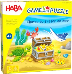 Haba Spiel Puzzle Schatzsuche auf See Lernspiel Kinder Karton