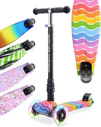 BOLDCUBE Großer 3-Rad-Roller – Einhornland
