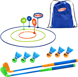 Nerf Golf Set Birdie Shot - Kindergolfspielzeug für draußen und drinnen