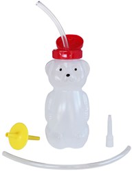ARK Therapeutic Trinkflaschen-Set Strohhalmtrinken lernen Multicolor Drinkflesset die helpt bij het aanleren van rietjesdrinken, ideaal voor beginners of een zwakke zuigkracht.