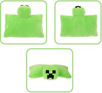 OttoSimon Minecraft Kuschelkissen 2-in-1 45x28cm grün Dekoration-3