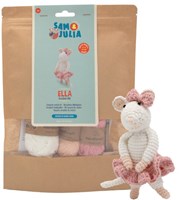 Het Muizenhuis Häkelset Ella Maus 12 cm DIY Kuschelmaus Puppenhaus
