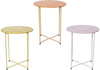 Decoris Beistelltisch Eisen innen - stilvoller Sidetable für Zuhause