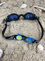 Bling2O Kinder Schwimmbrille Solar System - Weltraum Design und UV-Schutz