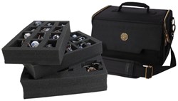 Enhance Gaming Miniaturfiguren Tasche - breite Basis - schwarz - schützende Tragetasche
